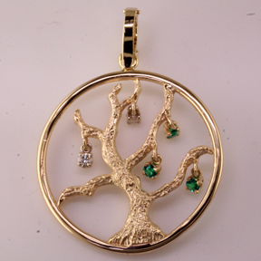 Custom Tree of Life Pendant