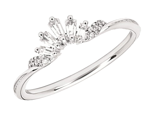 14kw Diamond Wedding Band