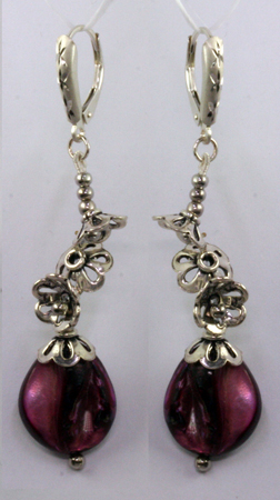 Dyed Shell Earrings