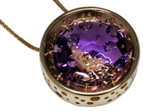 14k Fantasy Ametrine Pendant