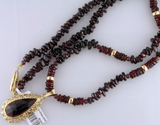 Garnet Pendant & Necklace
