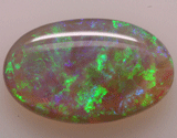 Oval Crystal Opal