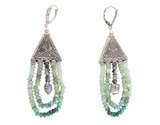 SS Peruvian Opal Earrings