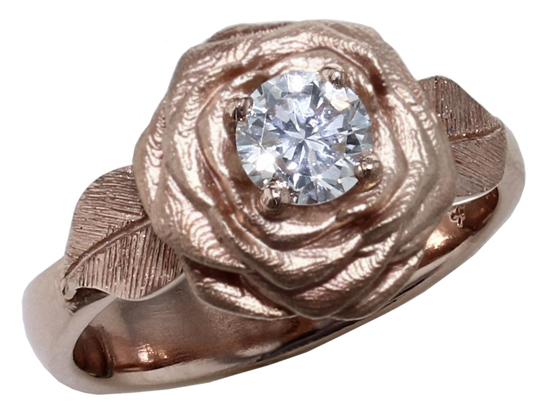 Rose Rose Diamond Ring