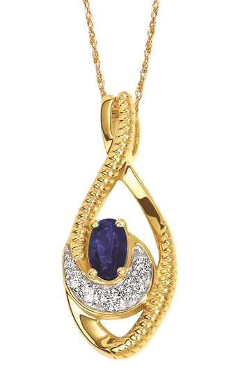 14ky Sapphire Necklace