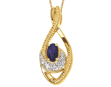 14ky Sapphire Necklace