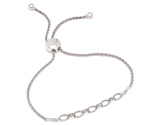 SS Adjustable Diamond Bracelet 
