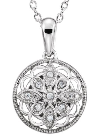 SS Diamond Necklace