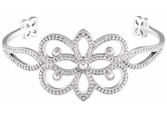 SS Granulated Fashion Bracelet
