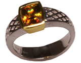 SS/14ky Sphene Ring
