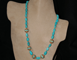 Turquoise Bead Necklace