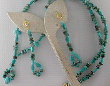 Turquoise Necklace & Earrings