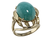 Vintage Amazonite Ring