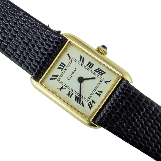 buy vintage cartier tank watch
