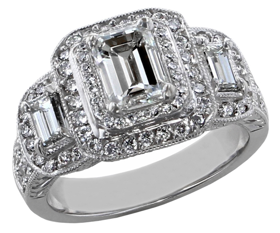 Vintage Diamond Engagement Ring