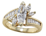 Vintage Marquise Diamond Ring
